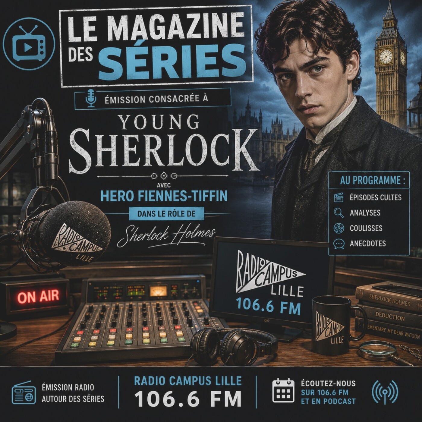 Young Sherlock, la série créée par Matthew Parkhill episode artwork