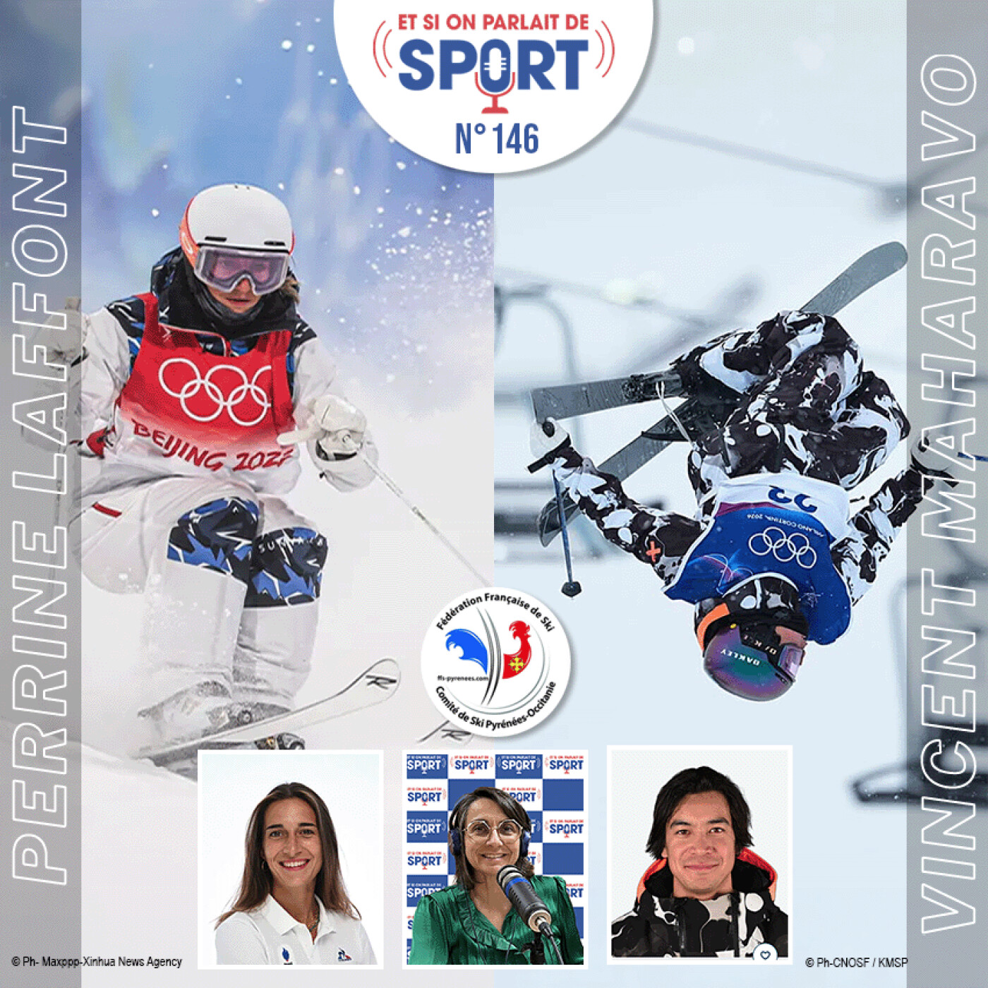 Emission N°146 - Ski Freestyle avec Perrine Laffont et Vincent Maharavo episode artwork