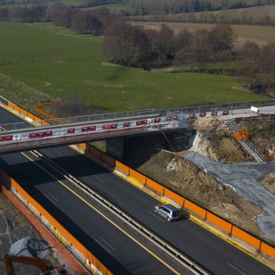 Élargissement A13 : les travaux se poursuivent cover