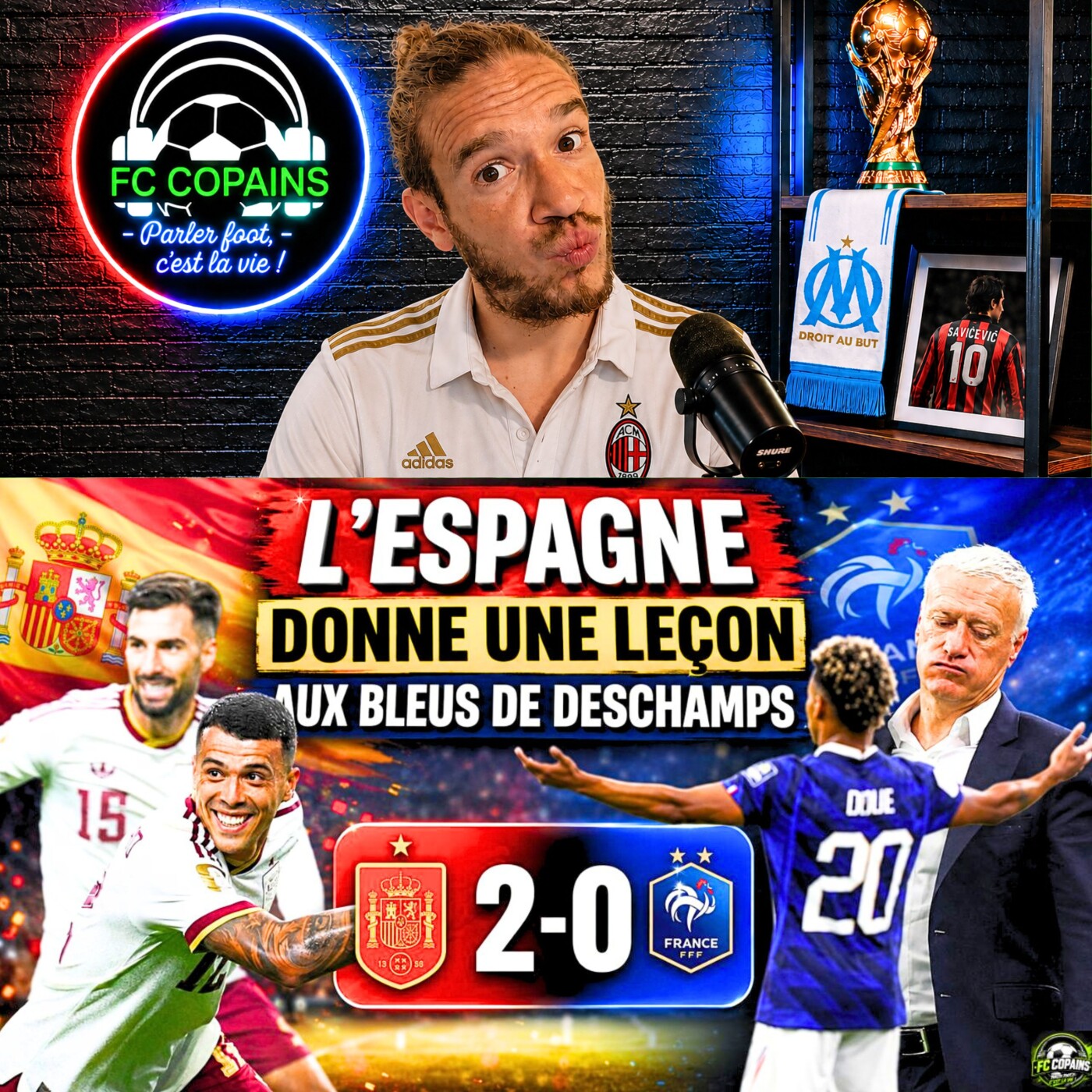 Débat Coupe du Monde 2026 - France vs Espagne le debrief - La Roja donne une leçon aux Bleus de Deschamps