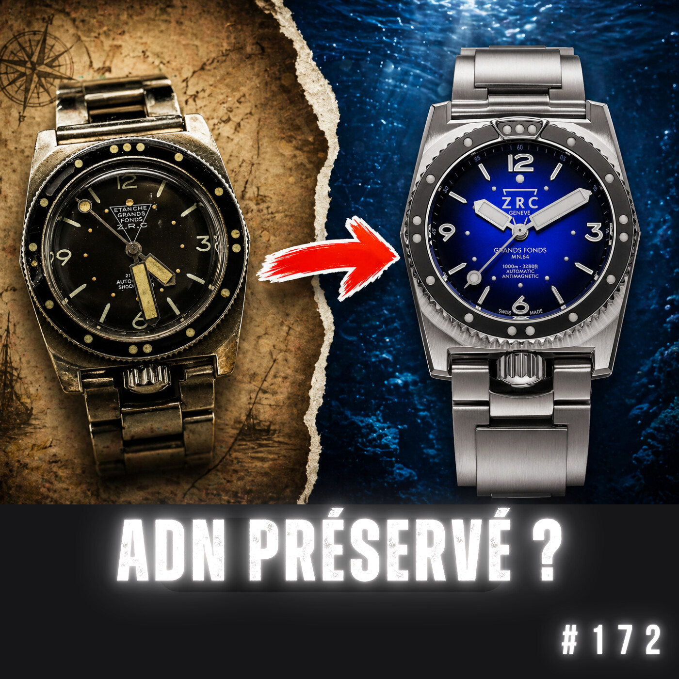 #172 ZRC : Montres de légende ou chères payées ? Je pose la question à Georges Brunet episode artwork