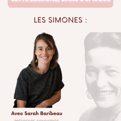 E018 - Les Simones: Sarah Baribeau - Bougeotte & Placotine cover