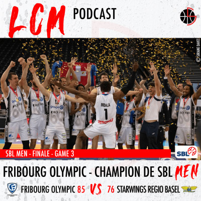 SBL Finals - Game 3 - Fribourg Olympic: Champion cover