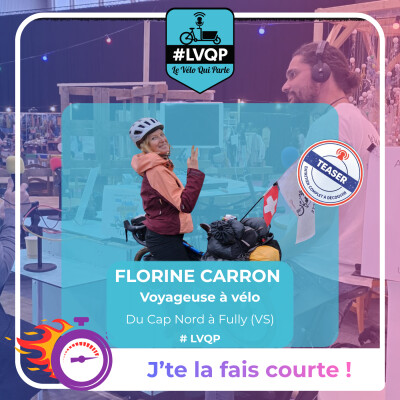Salon du Vélo Genève 2025 - Florine Carron - Teaser cover