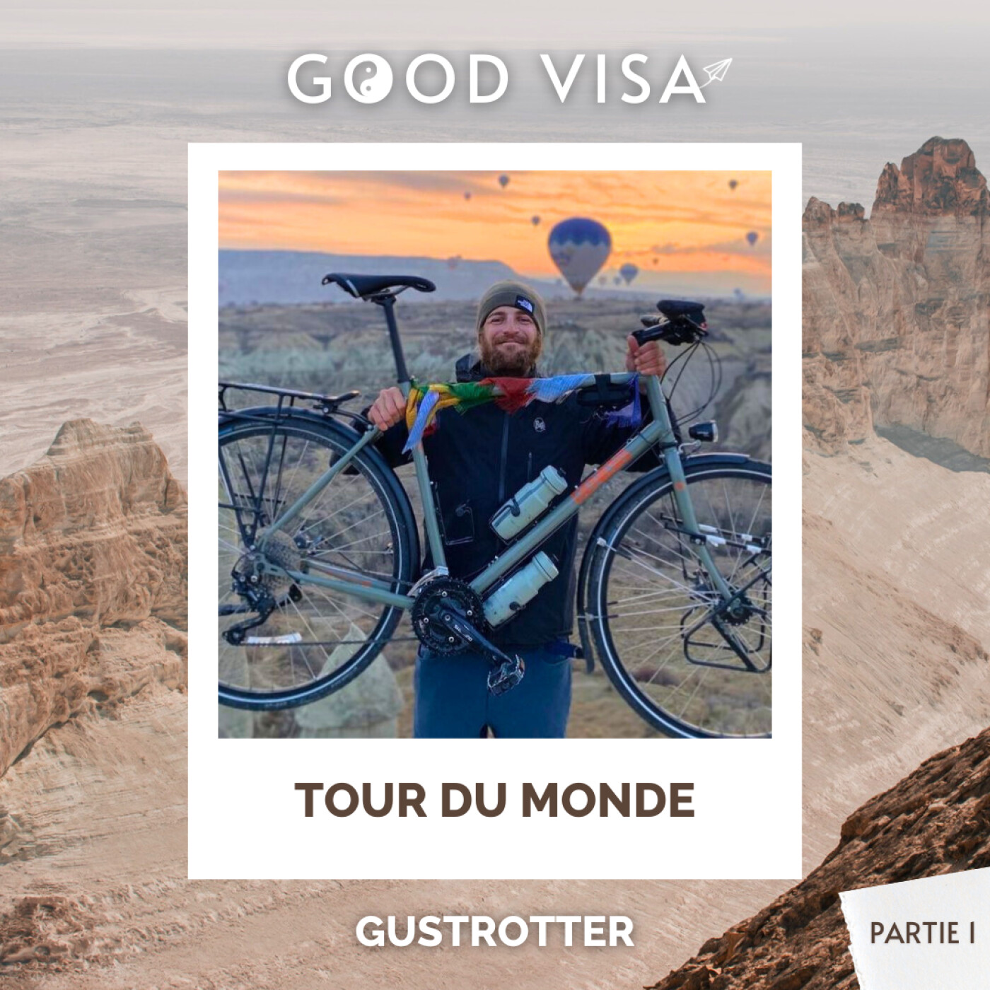 #38 - TOUR DU MONDE (partie 1) : 65 000 km à vélo, stop et bateau pour rendre le sport accessible (GusTrotter)