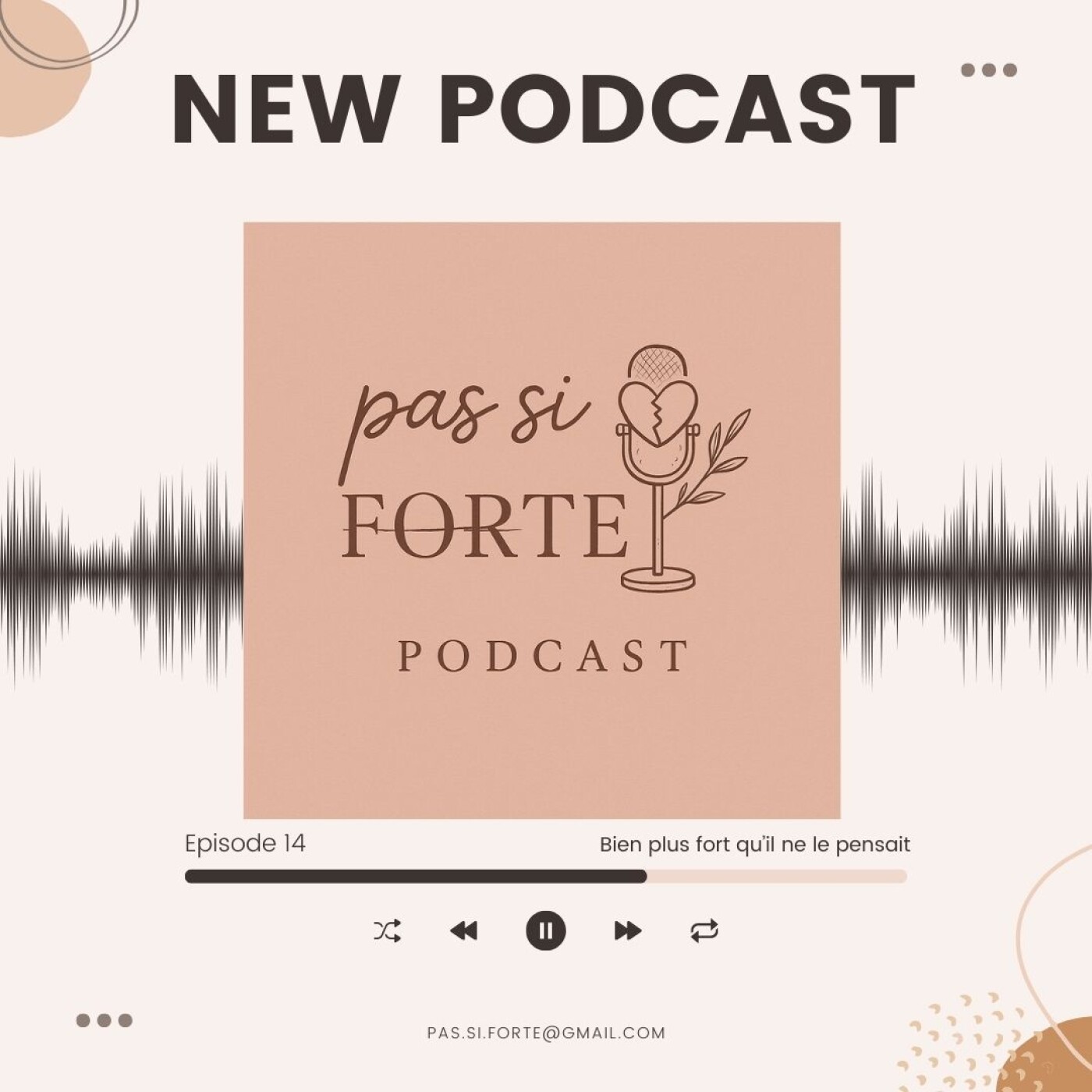 Pas si Forte: Hommage à mon grand Frère, plus fort qu'il ne le pensait episode artwork
