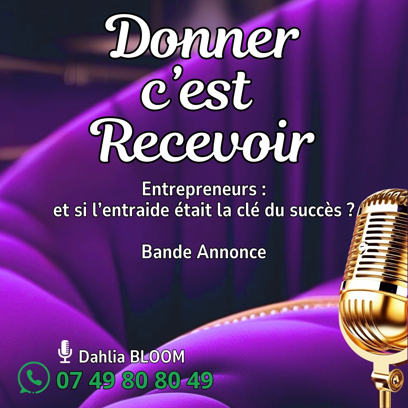 DONNER C\'EST RECEVOIR - Entrepreneurs : et si l\'entraide était la clé du succès ?