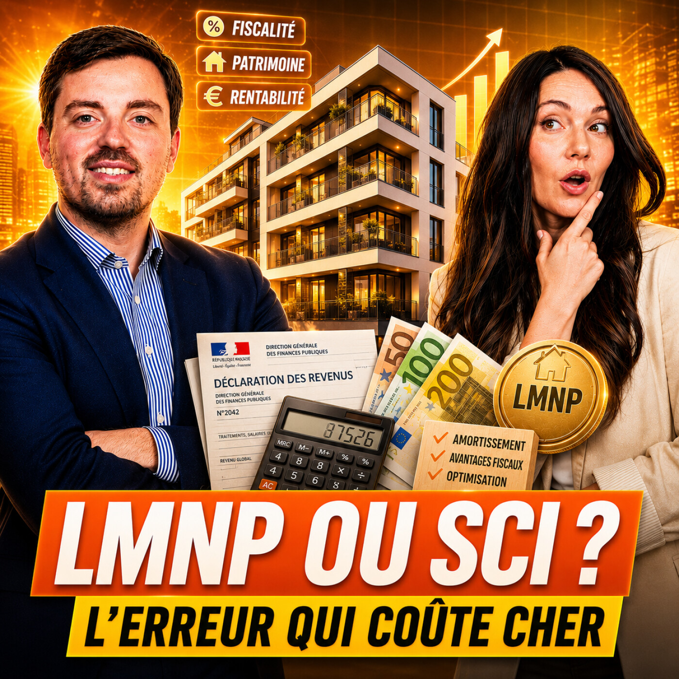 LMNP OU SCI À L'IS : COMMENT CHOISIR LA MEILLEURE STRUCTURE POUR INVESTIR ? episode artwork