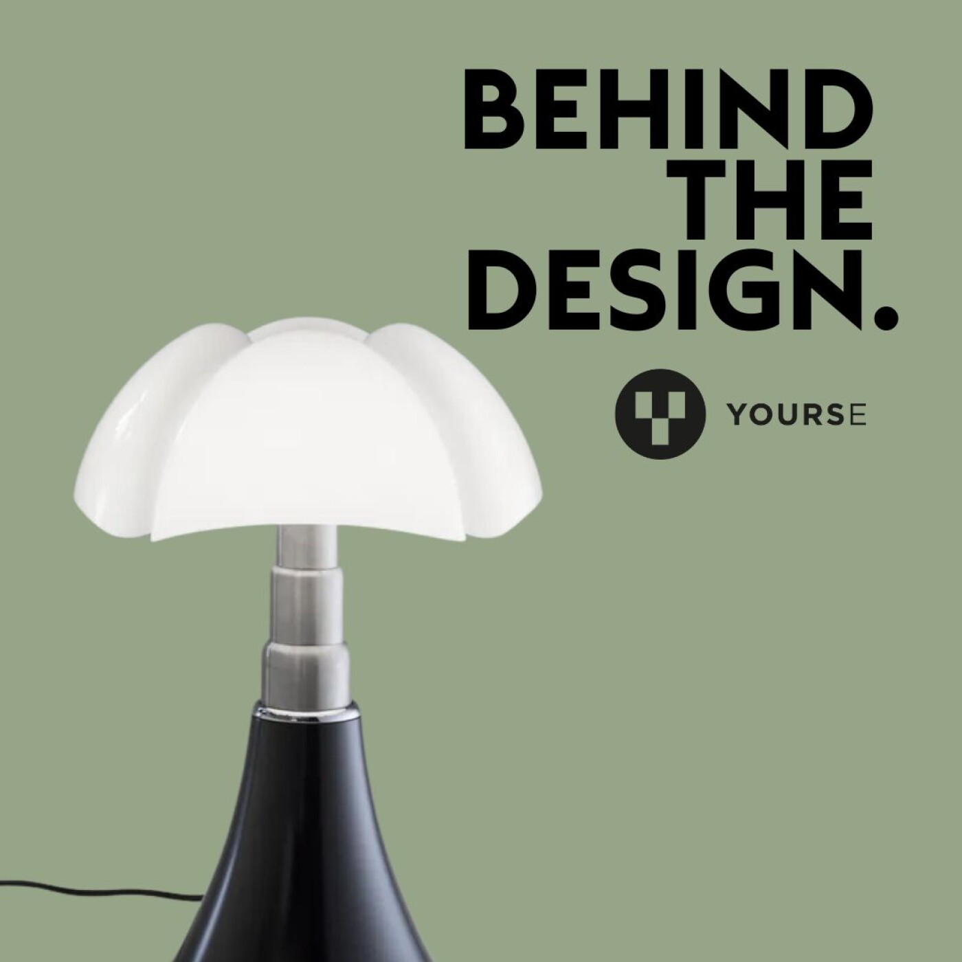 #007 - La lampe Pipistrello de Gae Aulenti : le luminaire