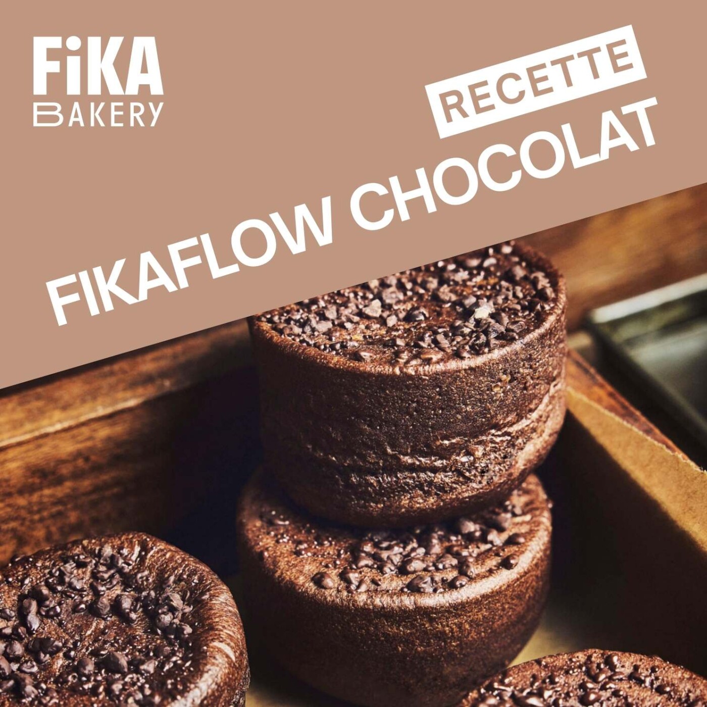 Pour les pros, la recette du Fikaflow Chocolat Valrhona, par Manu, Simon et Julie