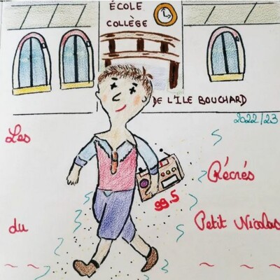 « Les récrés du Petit Nicolas » par les élèves de l’Île Bouchard | Chap.15 Le Bras De Clotaire cover