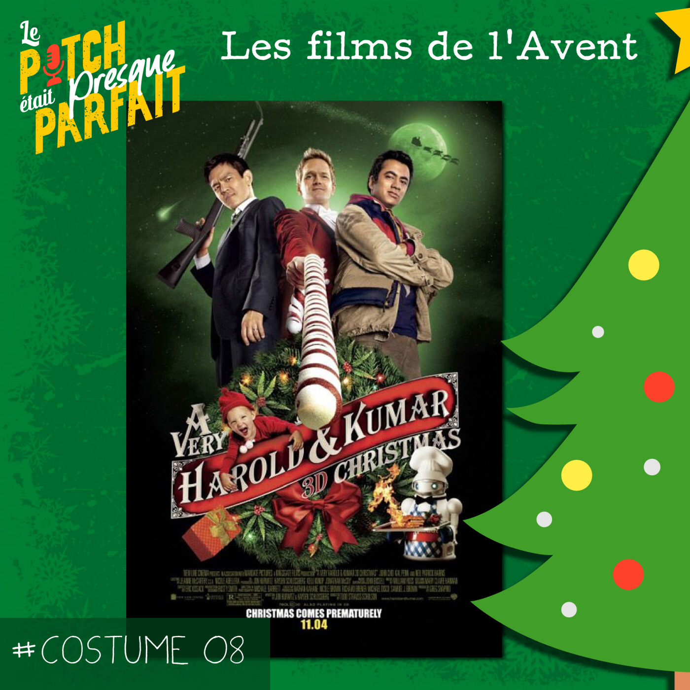 COSTUME 08 - LE JOYEUX NOËL D'HAROLD ET KUMAR - LES FILMS DE L'AVENT COSTUME 08 - LE JOYEUX NOËL D'HAROLD ET KUMAR - LES FILMS DE L'AVENT