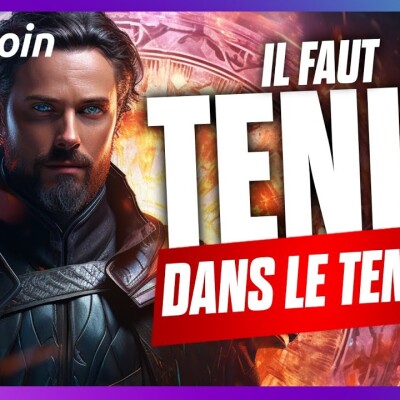 BITCOIN : Tenir dans le temps c'est le plus important cover