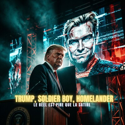TRUMP, SOLDIER BOY, HOMELANDER : le réel est pire que la satire | Podcast Horreur cover
