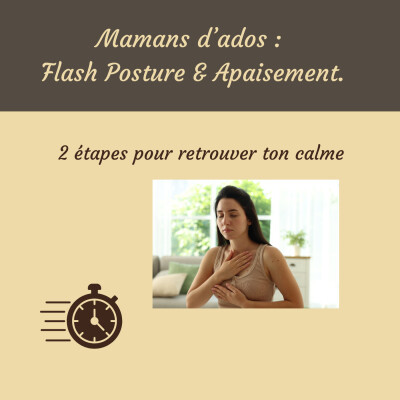 Maman d'ado : 2 étapes pour retrouver ton calme cover