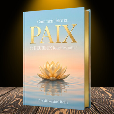 Comment être Heureux et en PAIX chaque Jour (Sans Bullsh_t) (Livre Audio Français) cover