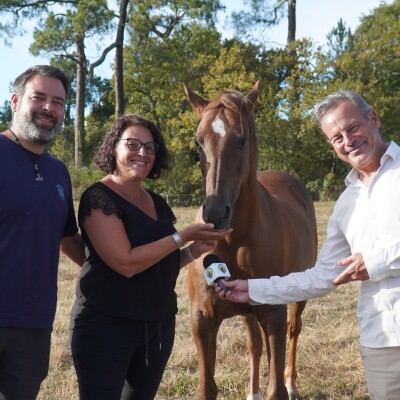Laurence et Gabriel viennent de créer une ferme pédagogique au Teich. Les Anges du Bassin vont vous accueillir ce samedi pour leur inaugurat cover