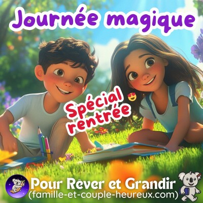 Journée magique avant la rentrée 🎒 | Histoire pour s’endormir | Conte doux pour enfants | Rentrée cover
