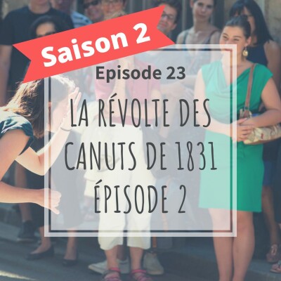 2-23 - La Révolte Des Canuts #2 cover