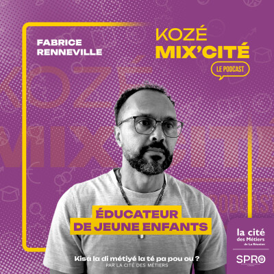"Éducateur de jeunes enfants : Fabrice casse les clichés" cover