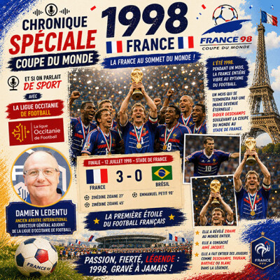 Chronique spéciale Coupe du Monde de Football N°16 - 1998 France cover