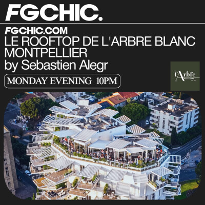 FG CHIC INVITE : LE ROOFTOP DE L'ARBRE BLANC BY SÉBASTIEN ALEGR cover