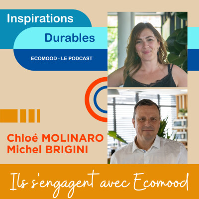 Chloé et Michel - Membres du Comité Environnement d'Ecomood cover