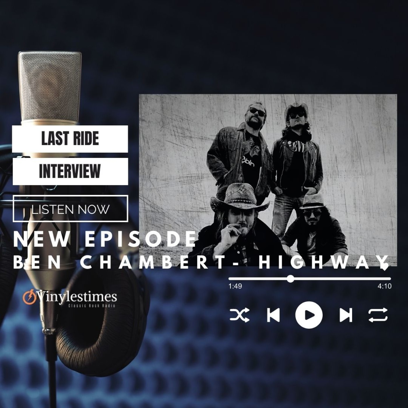 Last Ride Interview - Ben CHAMBERT du groupe Highway 18 12 2022 avec le Doc. episode artwork
