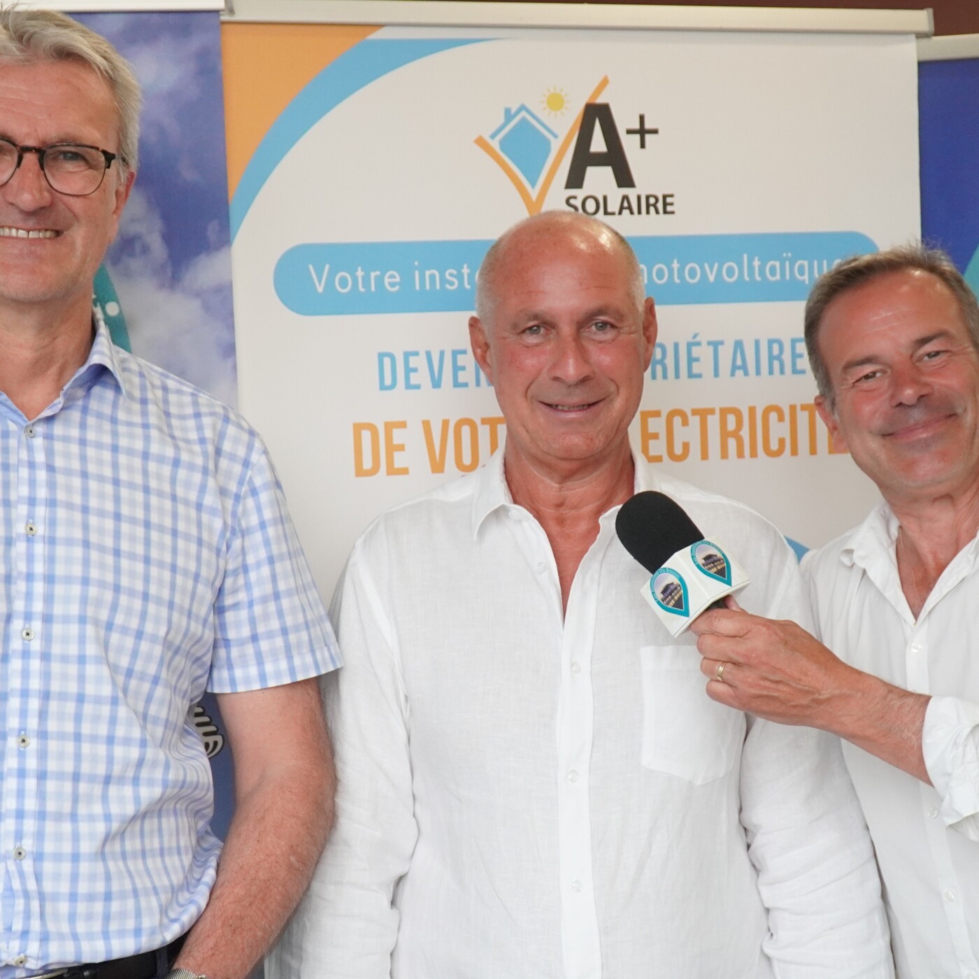 Ce 27 juin, c'était l'inauguration des nouveaux locaux d'A+Isolation et A+Solaire. Michel Pons & Xavier Paris nous livrent leurs impressions episode artwork