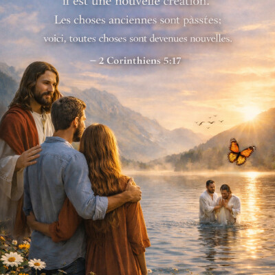 2 Corinthiens 5 : 17  La métamorphose spirituelle en Christ. cover