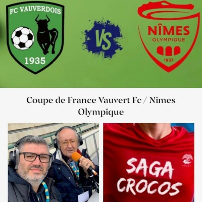 Episode 190 - SagaCrocos - Vauvert FC / Nîmes Olympique cover