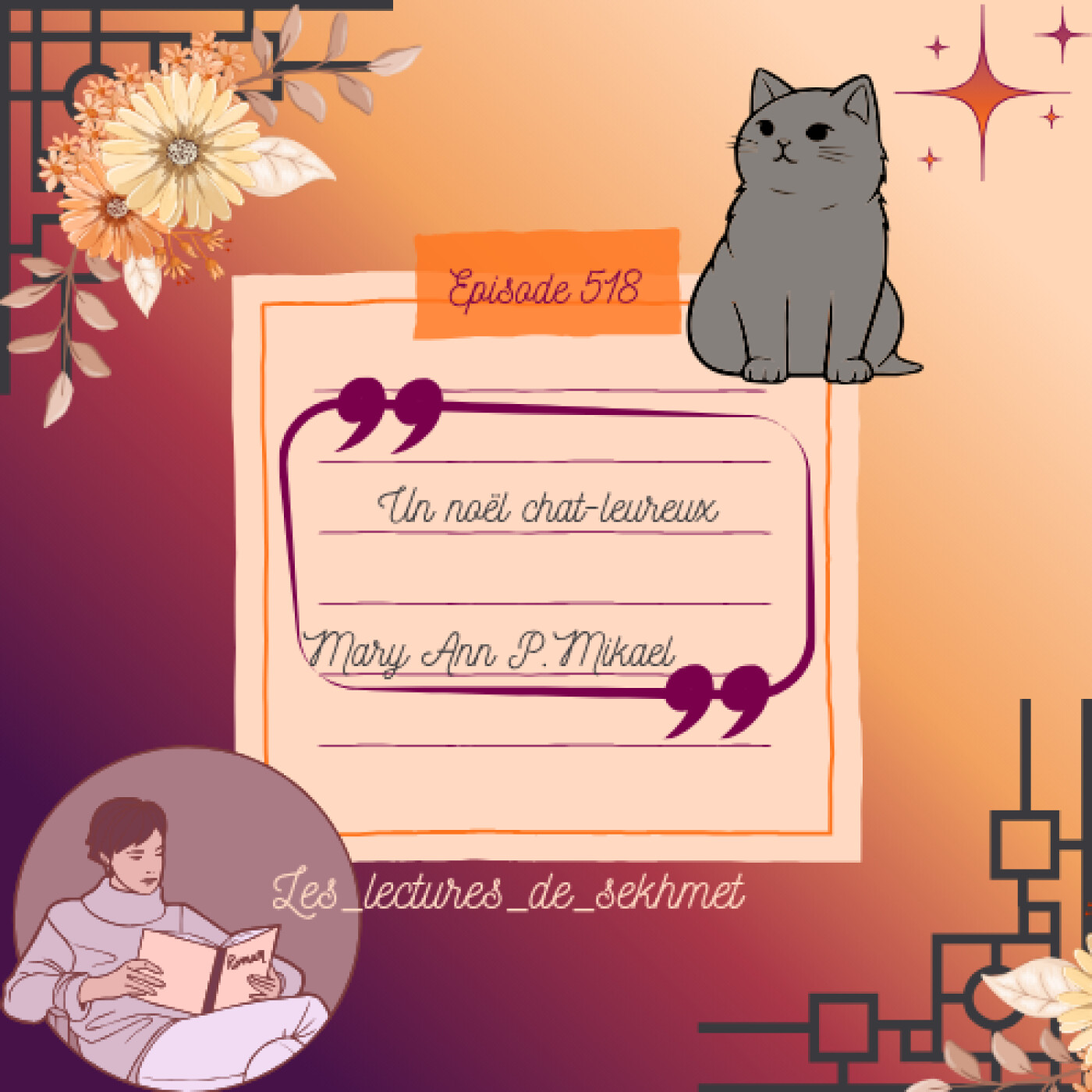 N°518 Un noël chat-leureux de Mary Ann P. Mikael episode artwork