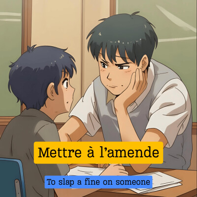 Mettre à l'amende cover