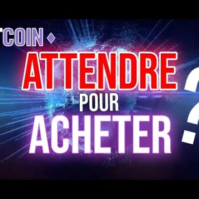 BITCOIN : FAUT-IL ACHETER MAINTENANT ? ON ATTENDS QUOI EXACTEMENT? -  ANALYSE CRYPTO BTC cover