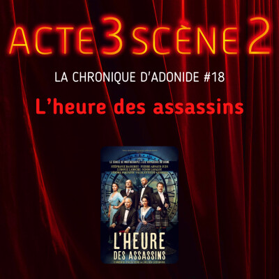 La Chronique d'Adonide 18 : L'heure des assassins cover