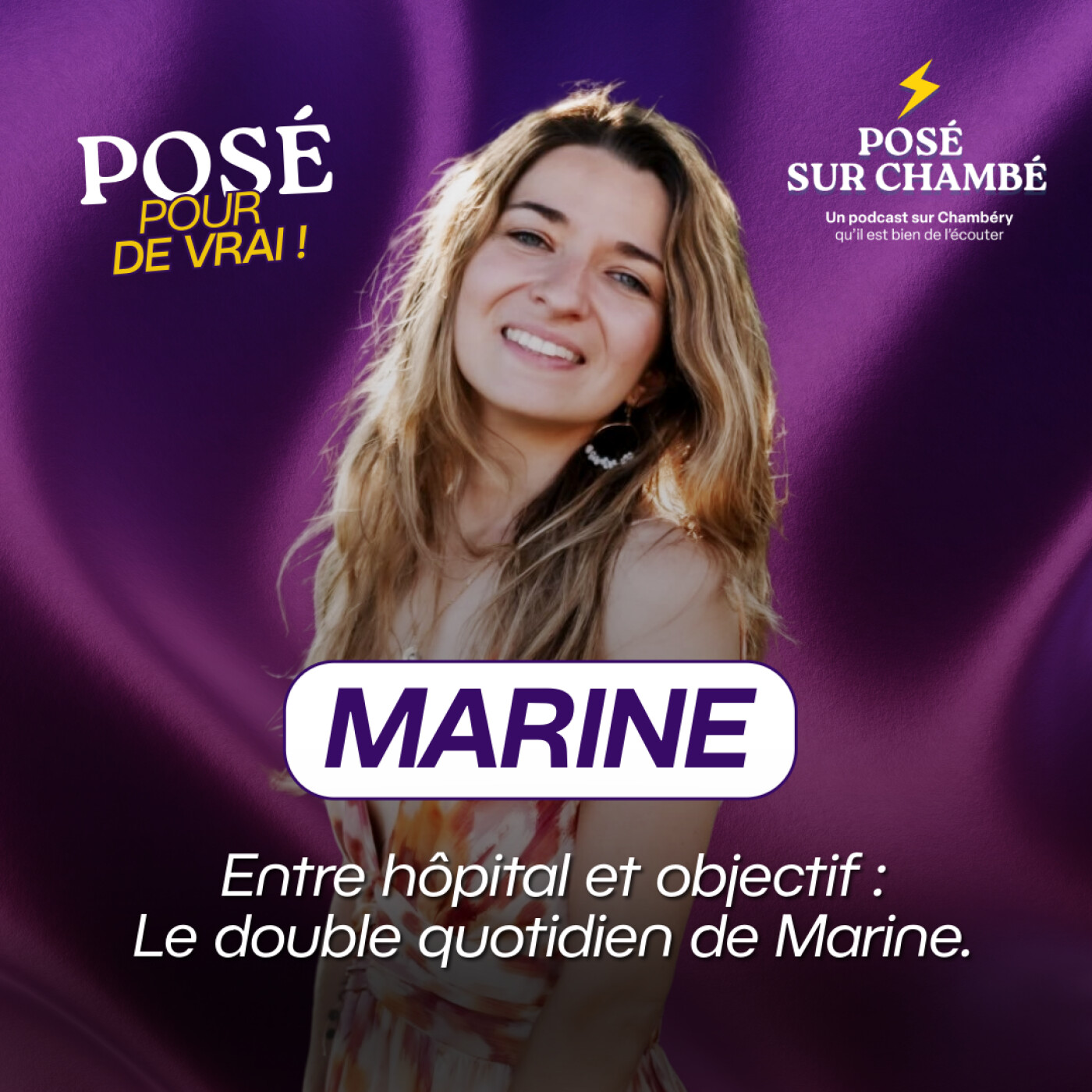 Posé pour de vrai avec Marine I Entre hôpital et objectif : Le double quotidien de Marine. episode artwork