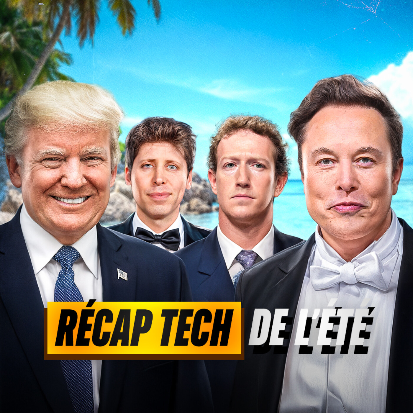 Tout l’été de la Silicon Valley en 2h : Google, GPT-5, Altman, Elon Musk, META, Luc Julia…