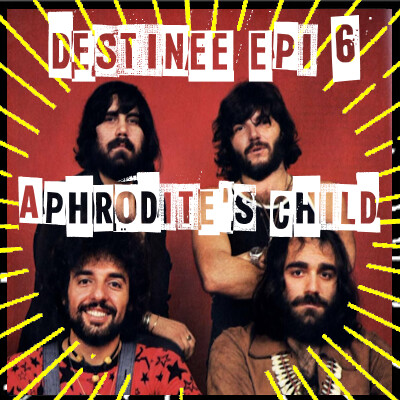 Destinée épi 6, Aphrodite's Child, Les enfants d'Aphrodite au sommet de l'Olympe par Bruno Rostan cover