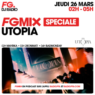 FG MIX NUIT SPÉCIALE UTOPIA CLUB ÉDITION : MAYRIKA cover