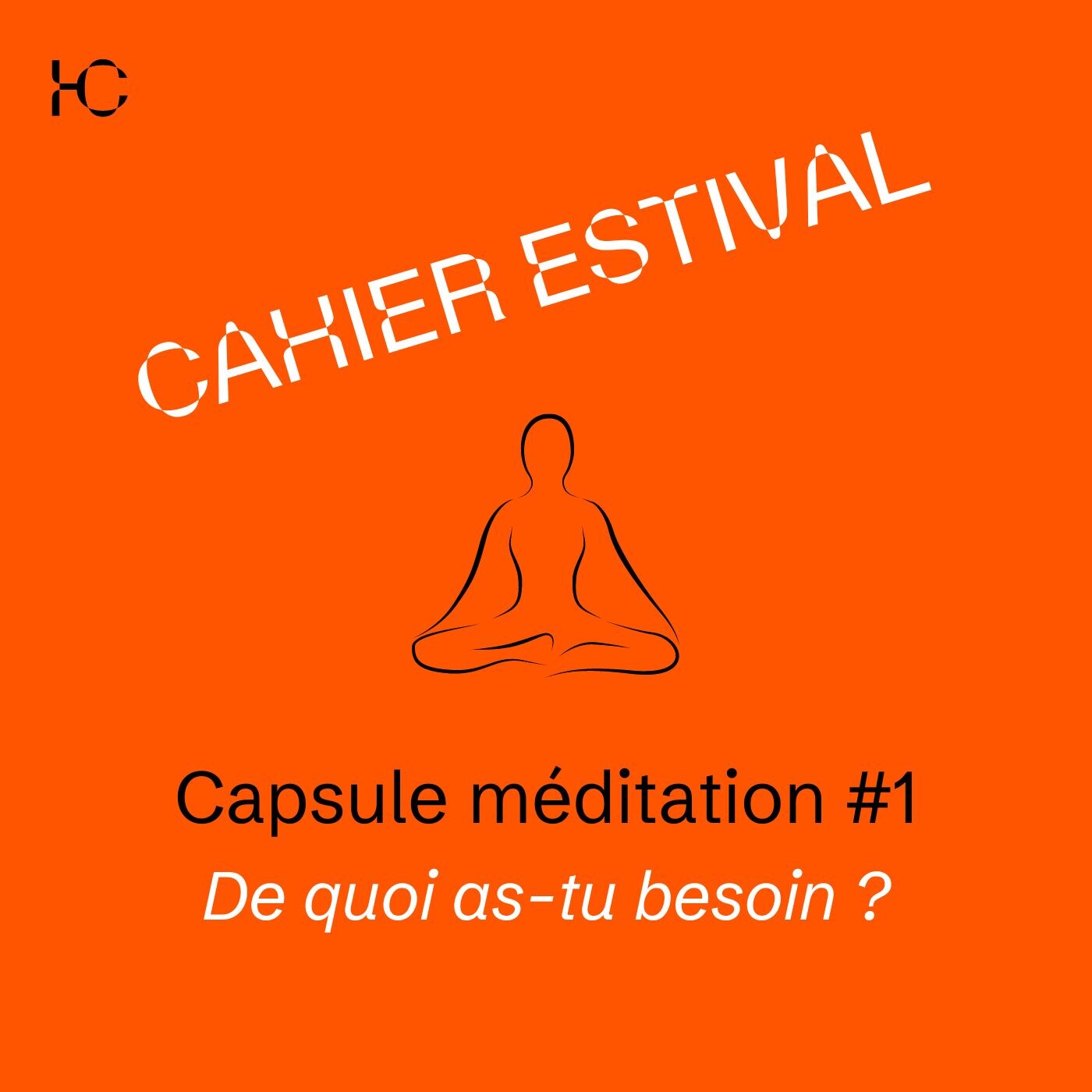 Cahier d'été #1 Préparer - Capsule 1 - Méditation : De quoi as-tu besoin ? episode artwork