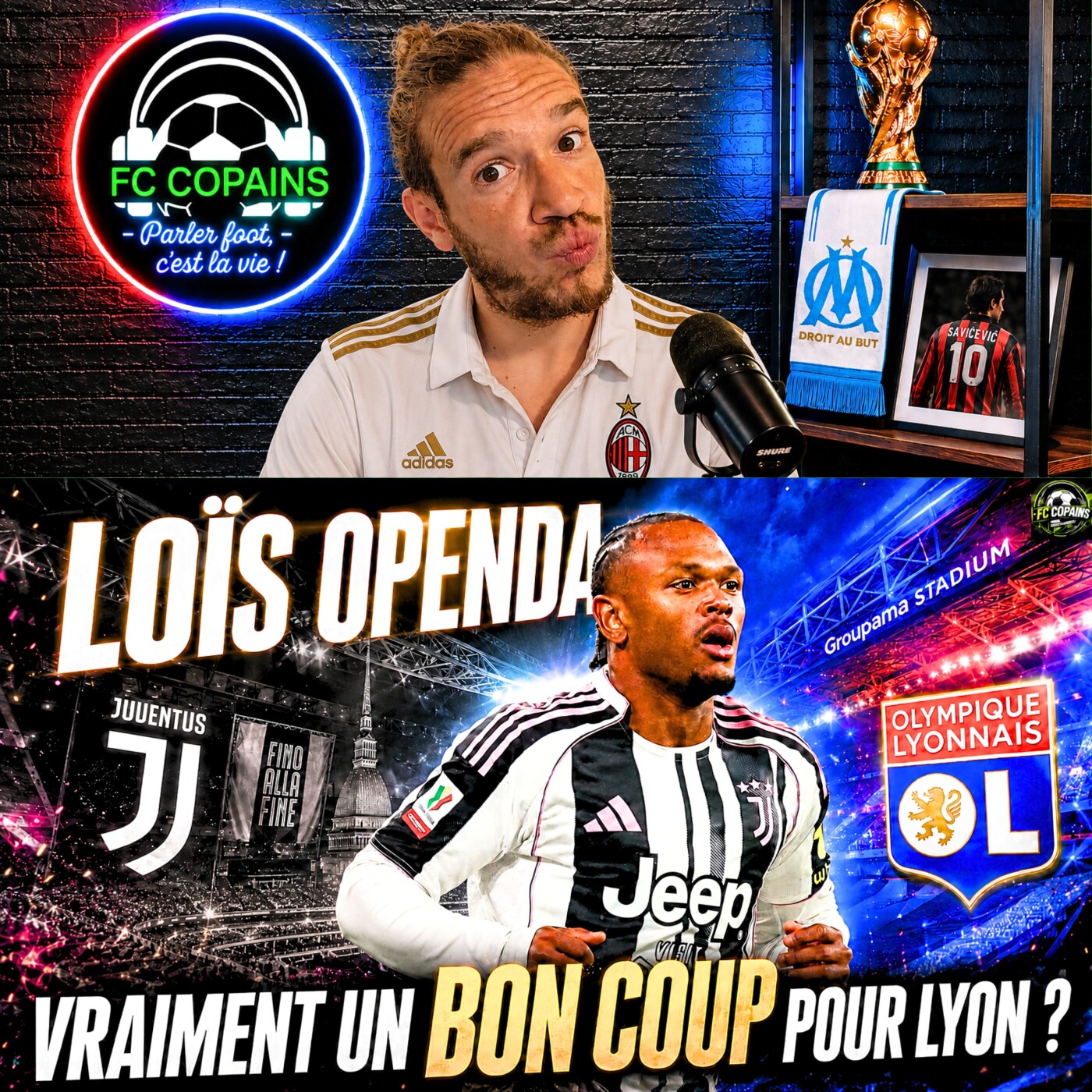 Débat Mercato - Lois Openda de la Juventus à l'OL Vraiment un bon coup pour Lyon ?