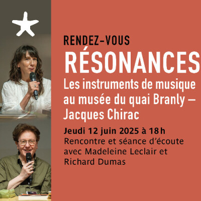 Les rendez-vous du salon de lecture - "Résonances : les instruments de musique au musée du quai Branly-Jacques Chirac cover