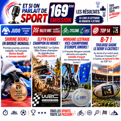 Et si on parlait de sport - Émission - N°169 Résultats cover