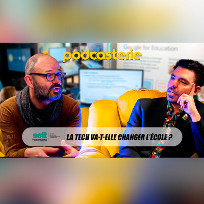 L'IA AU SERVICE DES COURS DE SCIENCES ?! -  LA PODCASTERIE AU SETT #1 cover