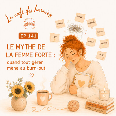 EP141 LE MYTHE DE LA FEMME FORTE : quand tout gérer mène au burn-out cover