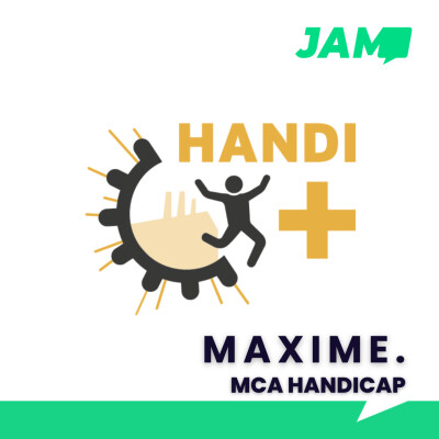 HANDICAPABLE - HANDI+ Maxime Pitez - MCA handicap cover