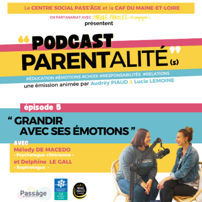 « PODCAST PARENTALITÉ (s) » - Saison 1 épisode 5 - « GRANDIR AVEC SES ÉMOTIONS » - avril 2026 cover