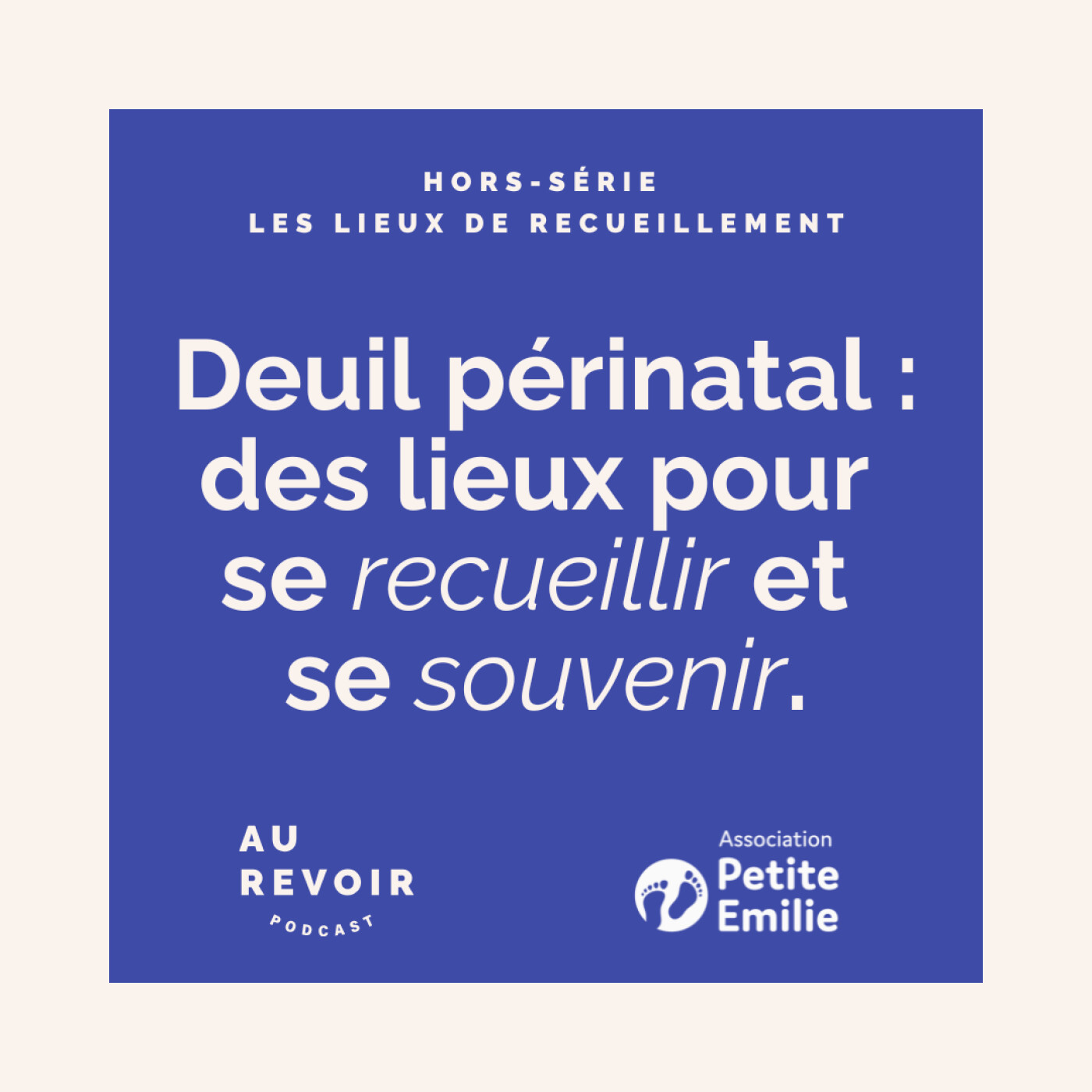 Deuil périnatal : des lieux pour se souvenir et se recueillir (en partenariat avec l'association Petite Emilie)