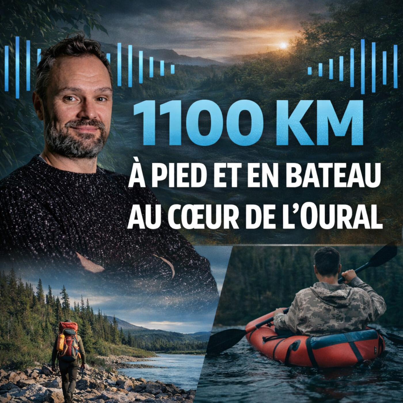 Il parcourt 1 100 km au cœur de l’Oural à pied et en packraft