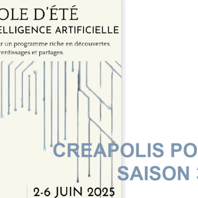 CreApolis (Saison 3) - ÉPISODE 09 - IA, littérature et émotion cover